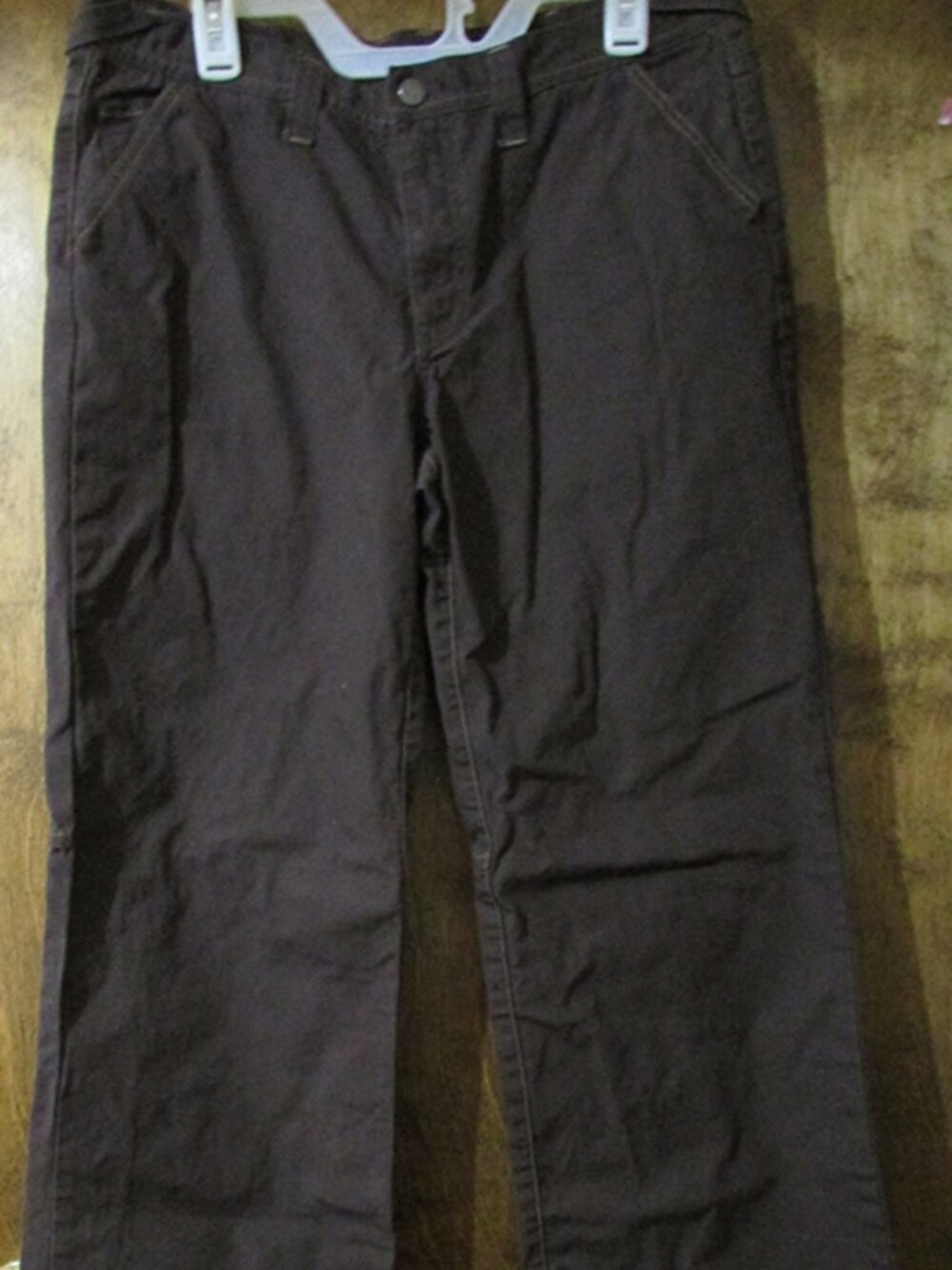 Patagonia Women's Chocolate Brown Wide Leg Jean Pants Size 14 (G) 0095